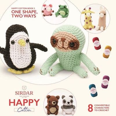 Sirdar Happy Cotton Book 2 One Shape Two Ways