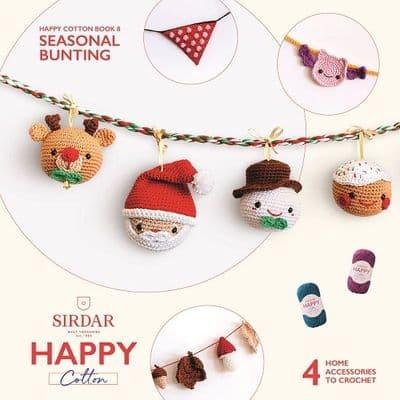 Sirdar Happy Cotton Book 8 Seasonal Bunting