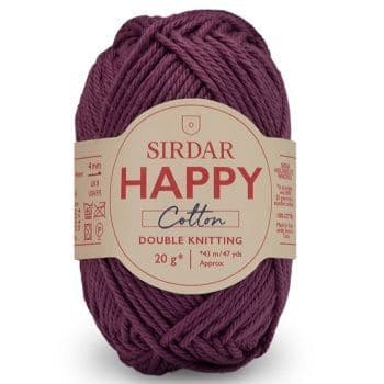 Sirdar Happy Cotton DK 756 Currant Bun