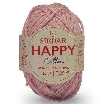 Sirdar Happy Cotton DK 760 Flamingo