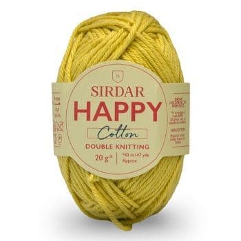 Sirdar Happy Cotton DK 771 Buttercup