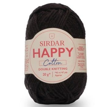 Sirdar Happy Cotton DK 775 Liquorice