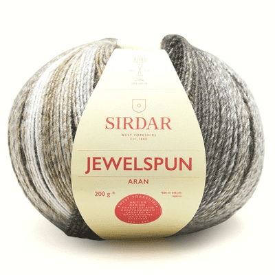 Sirdar Jewelspun Aran Yarn 694 Crystal Quartz