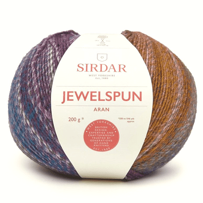 Sirdar Jewelspun Aran Yarn 839 Northern Lights