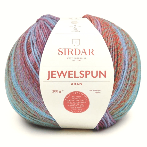 Sirdar Jewelspun Aran Yarn 844 Glacier