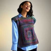 Sirdar Jewelspun Aran Yarn 847 Midnight Fjords