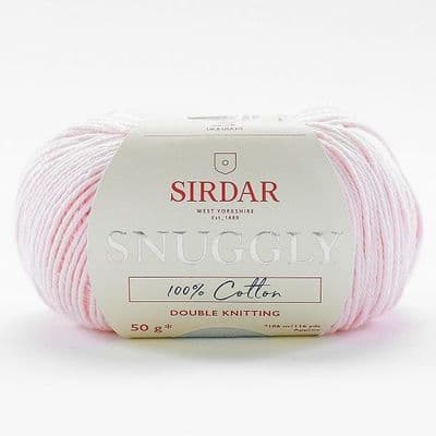 Sirdar Snuggly 100% Cotton DK Yarn 763 Powder