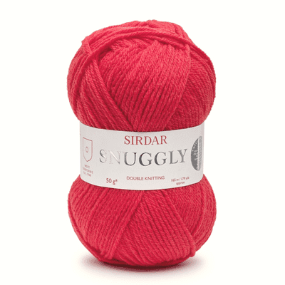 Sirdar Snuggly DK Yarn 242 Flamenco Red