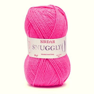 Sirdar Snuggly DK Yarn 350 Spicy Pink
