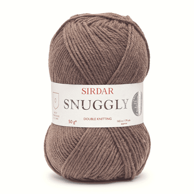 Sirdar Snuggly DK Yarn 428 Soft Brown