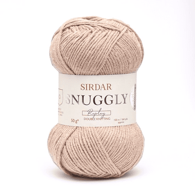 Sirdar Snuggly Replay DK Yarn 104 Boogie Board Brown