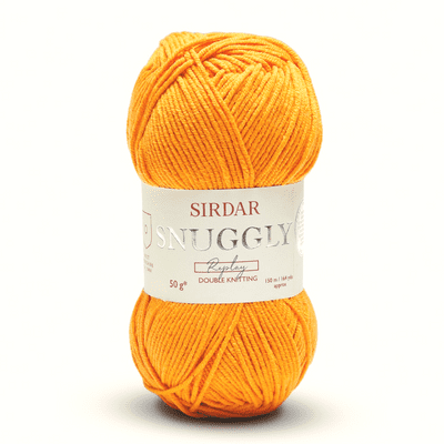 Sirdar Snuggly Replay DK Yarn 117 Tangerine Twist