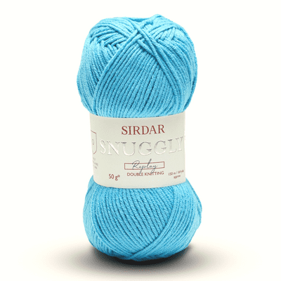 Sirdar Snuggly Replay DK Yarn 120 Sea Blue Splash