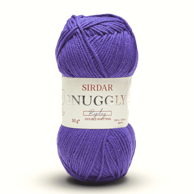 Sirdar Snuggly Replay DK Yarn 122 Quiet Violet
