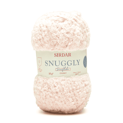 Sirdar Snuggly Snowflake Chunky Yarn 204 Powder