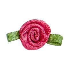 Small Ribbon Roses With Green Leaves 168 Colonial Rose