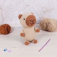 Trimits Amigurumi Crochet Kit - Capybara
