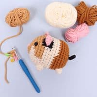 Trimits Beginners Amigurumi Crochet Kit - Guinea Pig