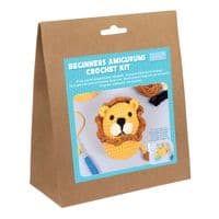 Trimits Beginners Amigurumi Crochet Kit - Lion