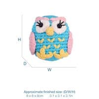 Trimits Beginners Amigurumi Crochet Kit - Owl