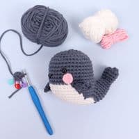 Trimits Beginners Amigurumi Crochet Kit - Whale