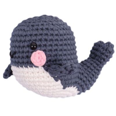 Trimits Beginners Amigurumi Crochet Kit - Whale