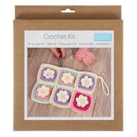 Trimits Crochet Kit - Floral Zip Bag