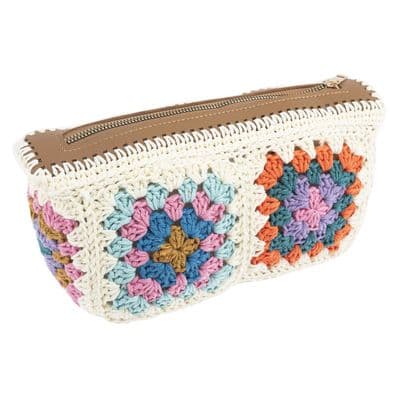 Trimits Crochet Kit - Granny Square Bag (with zip)