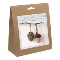 Trimits Crochet Kit – Crochet Pumpkin for Autumn & Halloween Décor