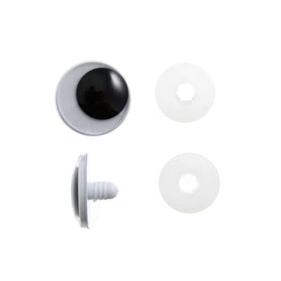 Trimits Googly Moving Pupil Safety Eyes 15mm (Pack of 4)
