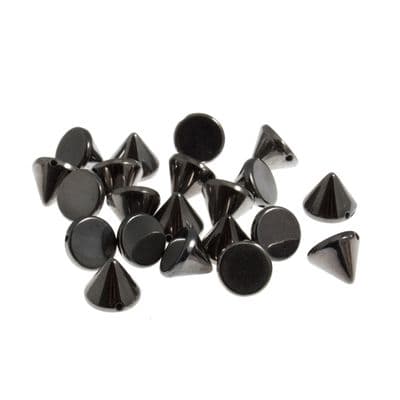 Trimits Studs Cone Sew-on 10mm Gunmetal REDUCED