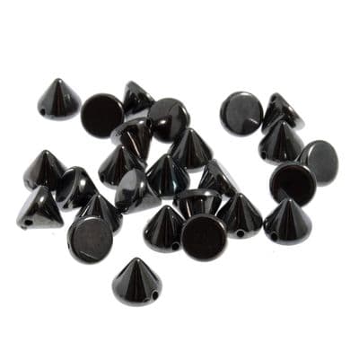 Trimits Studs Cone Sew-on 6mm Gunmetal REDUCED
