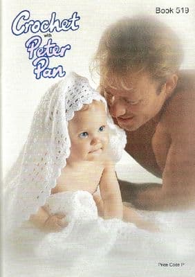 Wendy Crochet with Peter Pan Baby Book 519