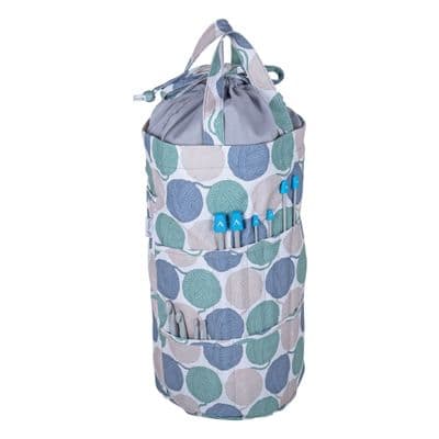 Yarn Balls Drawstring Crochet Knitting Bag