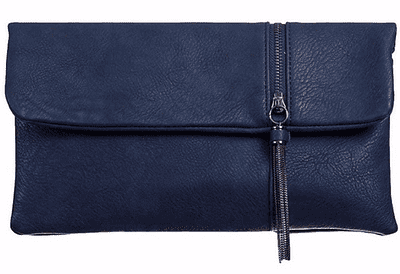 Navy pouch bag shop
