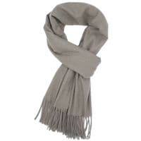 Grey Scarf for Men or Women Plain Pashmina Wrap