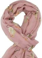 Robin Scarf in Dusky Pink
