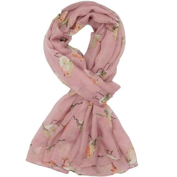 Robin Scarf in Dusky Pink