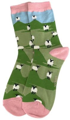 Sheep Socks Bamboo Cotton Blend Women's Size 3 to 7
