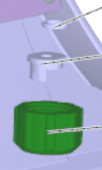 Karcher Floortool Jet Retaining Nut