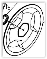 Karcher puzzi 10/1 & 10/2 Wheel Centre Cap Anthracite