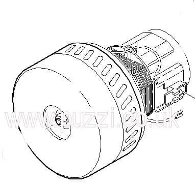 Karcher Puzzi 30/4 & 30/4E Vacuum Motor Original Equipment