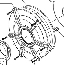 Karcher Puzzi Suction Motor Cover