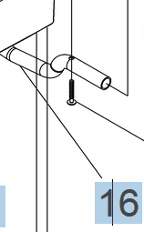 Karcher Puzzi Wheel Axle