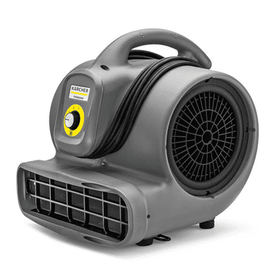 Puzzi AB20 Air Blower for swift drying after Karcher Puzzi Spray extraction machines have been used