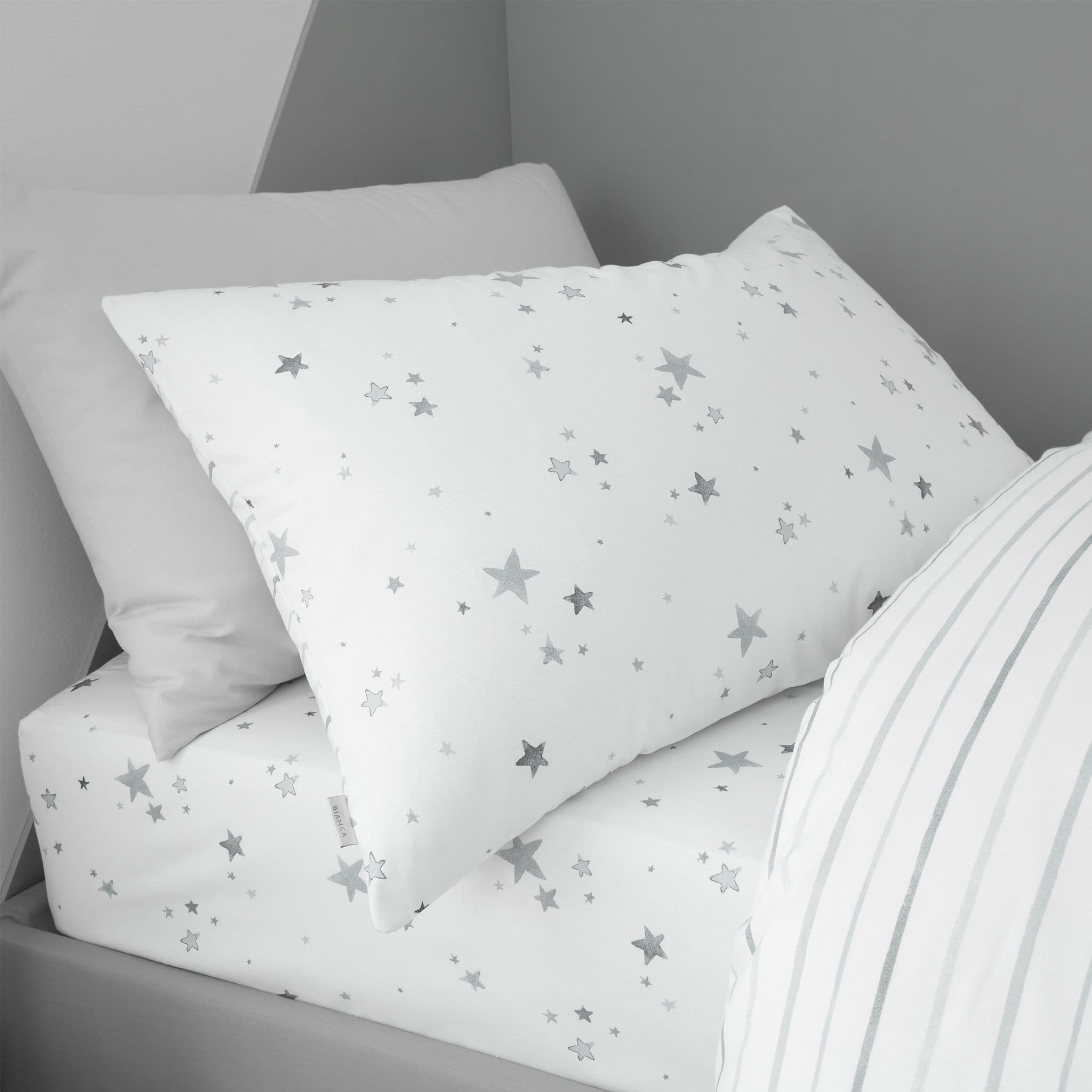 Bianca Stars Grey Duvet Cover Set