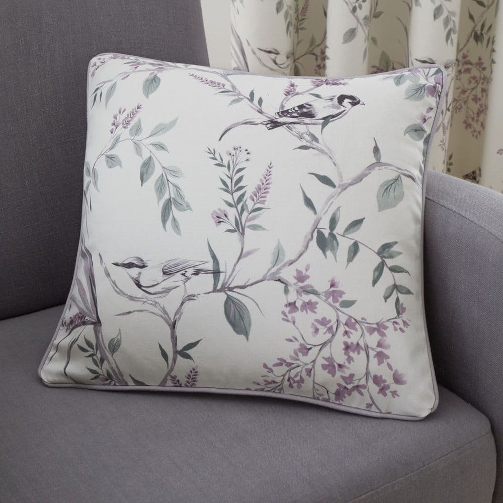 Cuscino Decorativo Dreams & Drapes 43x43 Cm – Corallo, In Cotone Con Imbottura, Stile Floreale Tradizionale - 6