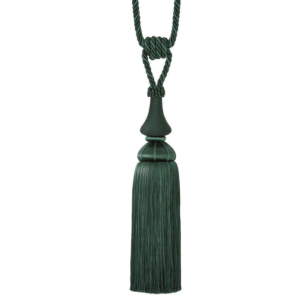 Hallis Ascot Tassel Tieback Emerald