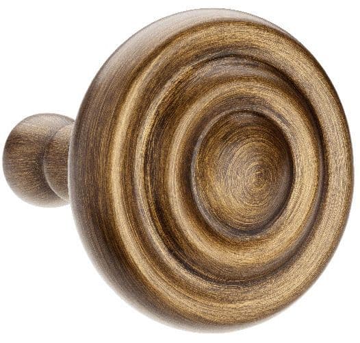 Integra Masterpiece Wooden Curtain Holdbacks Pair Black Gold