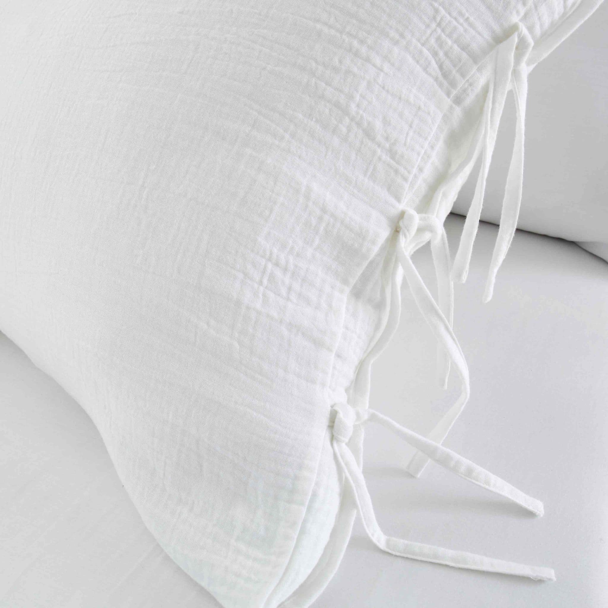 Pineapple Elephant Afra Cotton Muslin White Duvet Cover Set